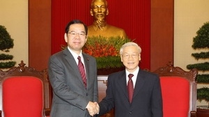 Party leader welcomes Japanese Communist Party’s delegation