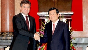 President Sang receives Slovakian Deputy PM