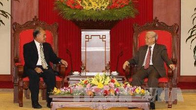 Party leader welcomes CPC delegation