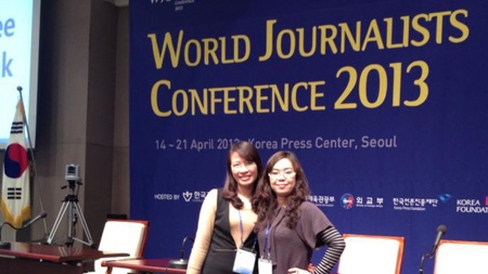 Journalists attend world conference in RoK