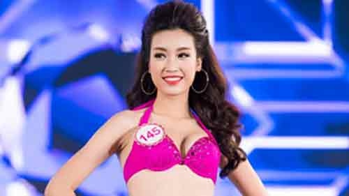 Top 10 Miss Vietnam shine in swimsuits