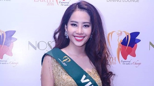 Nam Em attends Miss Earth 2016 party