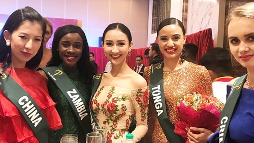 Ha Thu’s changing styles at Miss Earth 2017