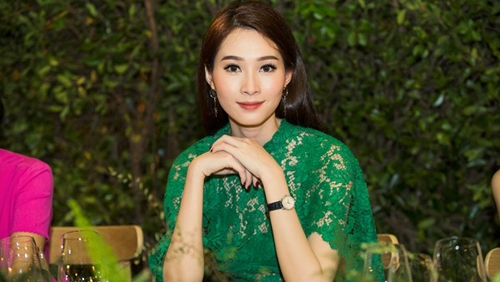 Former Miss Vietnam epitomizes elegance and grace