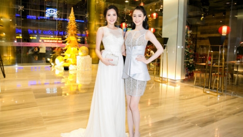 Top models attend Christmas party in HCM City