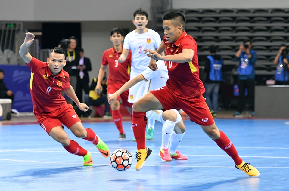 Vietnam defeats China 4-3 at Int’l Futsal Tournament