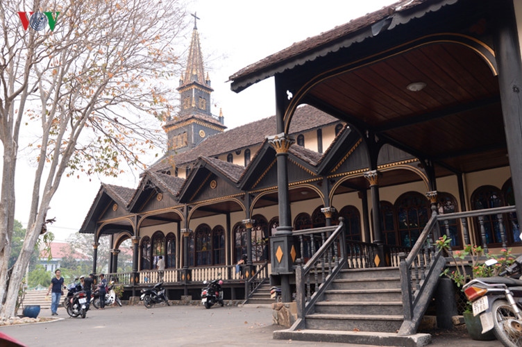 Unique architecture of Wooden Church in Kon Tum