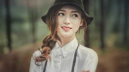 Vietnamese charming girl in Taiwan (China)