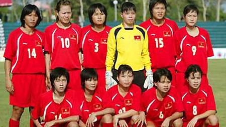 Women's football team moves up in world ranking