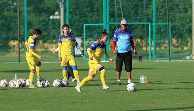 Vietnam’s female national football team ready to defend SEA Games title