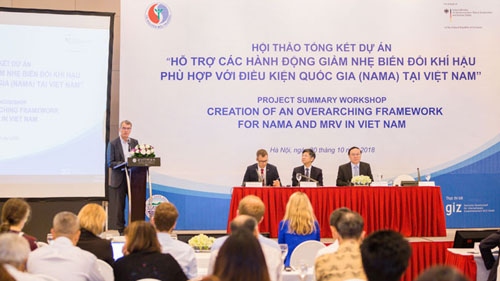 NAMA Project contributes to Vietnam's ambitious climate change response