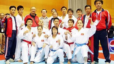 Vietnam ranks first at SEA Karatedo competition