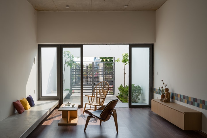 House in Binh Duong featured on Archdaily website