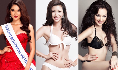 Vietnam representatives at international beauty pageants through years