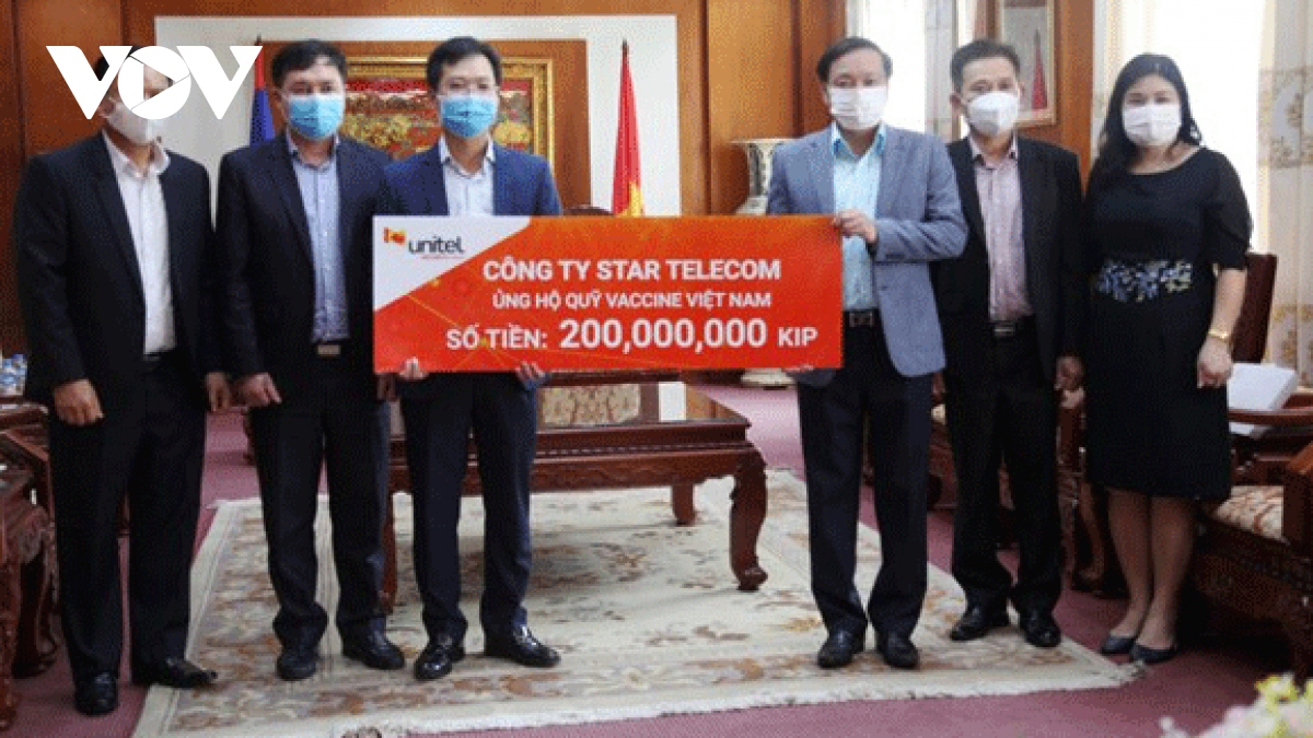 Vietnam - Laos JV contributes to national vaccine fund