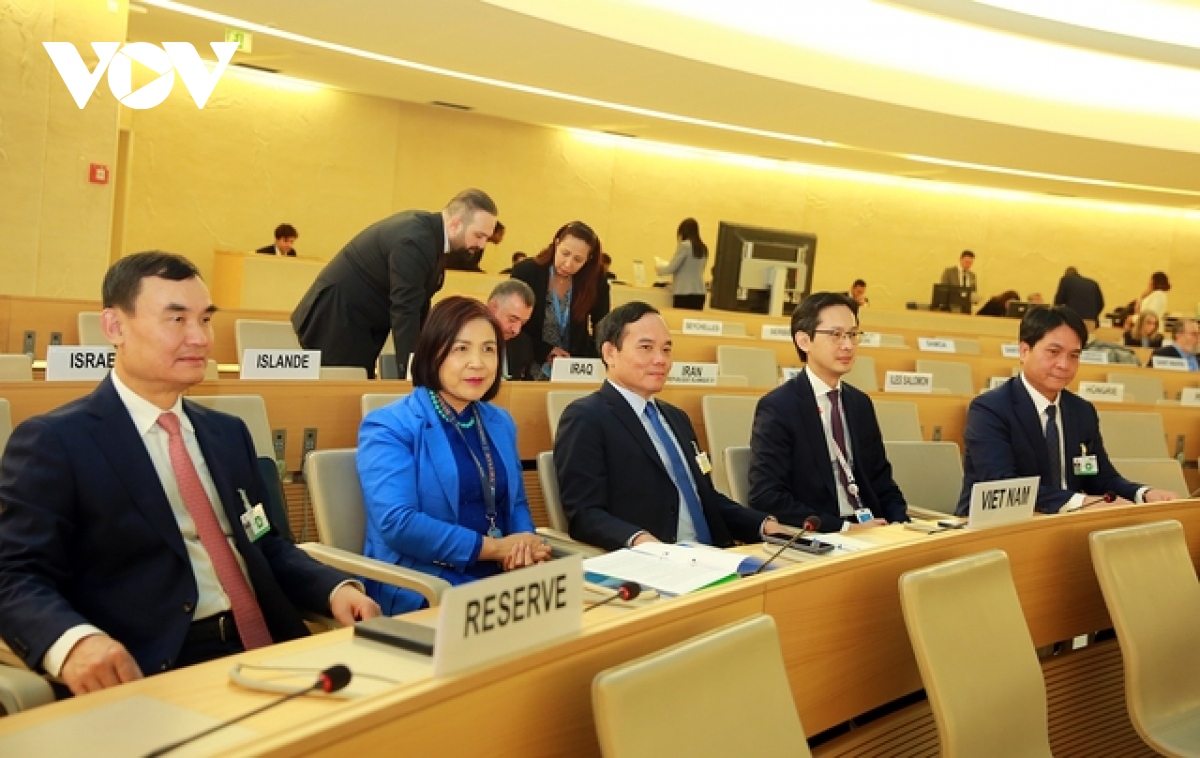 Positive Vietnamese contributions to UNHRC’s activities highlighted