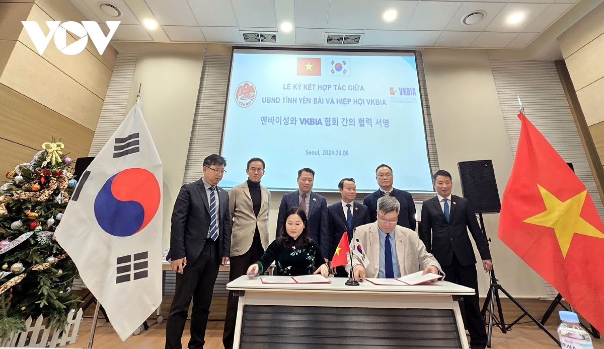 VKBIA and Yen Bai ink MoU on trade-investment cooperation